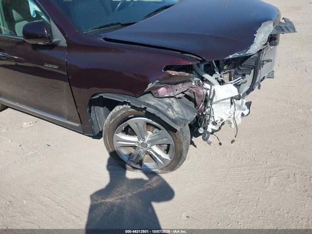 46312501 :رقم المزاد ، 5TDDK3EH9DS180027 vin ، 2013 Toyota Highlander Limited V6 مزاد بيع
