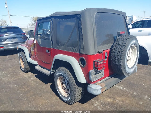 Aukcja sprzedaży 1998 Jeep Wrangler Sport, vin: 1J4FY19S4WP787333, numer aukcji: 46312510