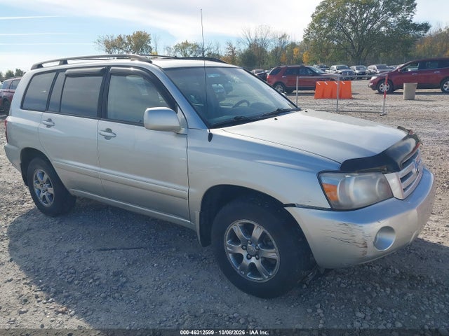 2005 Toyota Highlander V6 მანქანა იყიდება აუქციონზე, vin: JTEEP21A950103392, აუქციონის ნომერი: 46312599