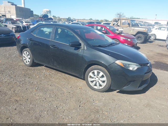 2015 Toyota Corolla Le მანქანა იყიდება აუქციონზე, vin: 2T1BURHE8FC292500, აუქციონის ნომერი: 46312730