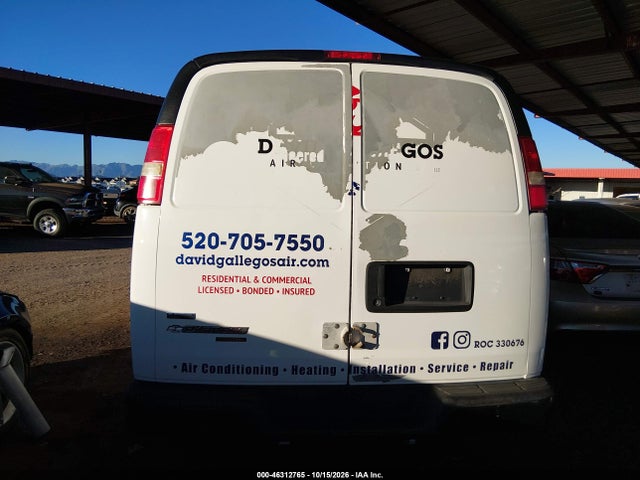 Aukcja sprzedaży 2012 Chevrolet Express 2500 Work Van, vin: 1GCWGFCA6C1118453, numer aukcji: 46312765
