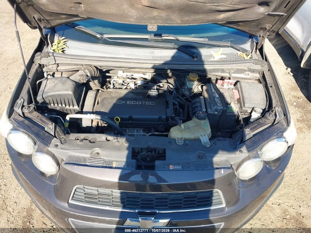 Продажа на аукционе авто 2015 Chevrolet Sonic Lt Auto, vin: 1G1JC5SH0F4186211, номер лота: 46312771