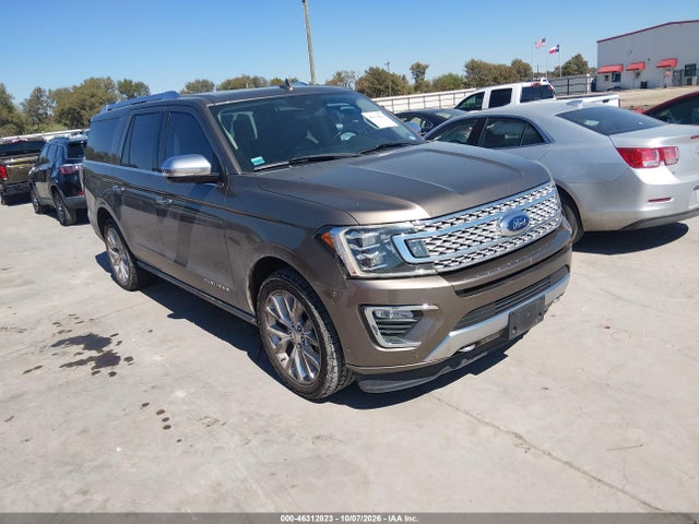Aukcja sprzedaży 2018 Ford Expedition Max Platinum, vin: 1FMJK1MT5JEA13576, numer aukcji: 46312823