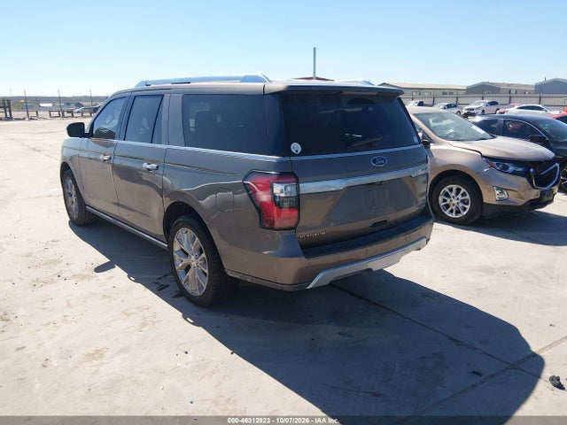 Aukcja sprzedaży 2018 Ford Expedition Max Platinum, vin: 1FMJK1MT5JEA13576, numer aukcji: 46312823