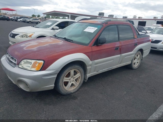 2003 Subaru Baja Sport მანქანა იყიდება აუქციონზე, vin: 4S4BT62C937110580, აუქციონის ნომერი: 46312931