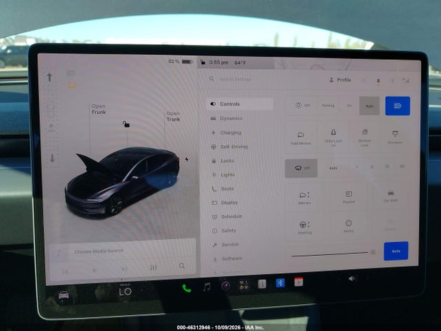 Auction sale of the 2025 Tesla Model 3 Long Range Rear-wheel Drive/standard Rear-wheel Drive, vin: 5YJ3E1EA1SF084114, lot number: 46312946
