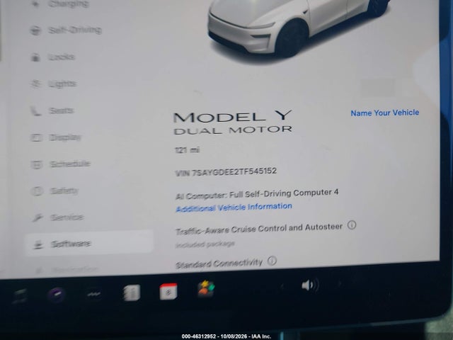 7SAYGDEE2TF545152 Tesla Model Y All-wheel Drive/long Range Launch Series/premium All-wheel Drive