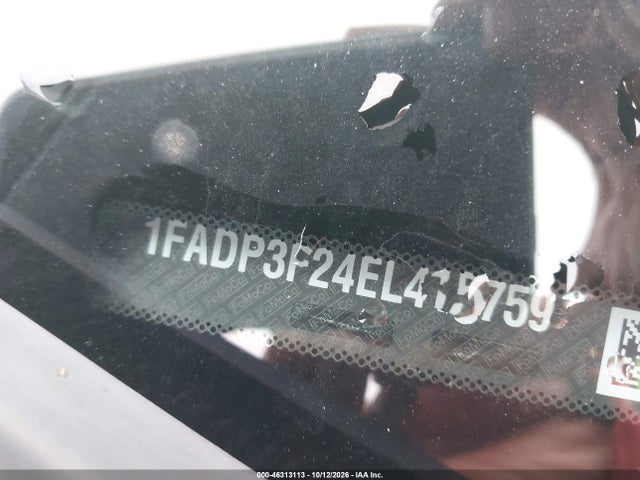 2014 Ford Focus Se მანქანა იყიდება აუქციონზე, vin: 1FADP3F24EL415759, აუქციონის ნომერი: 46313113