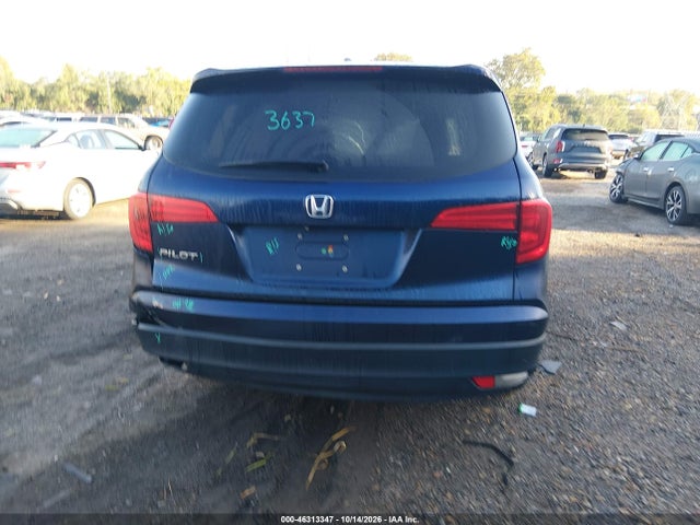Продаж на аукціоні авто 2017 Honda Pilot Ex-l, vin: 5FNYF5H62HB010890, номер лоту: 46313347