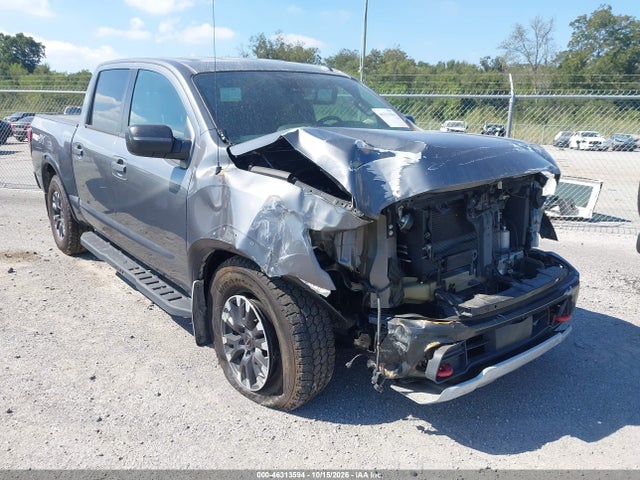 46313594 :رقم المزاد ، 1N6AA1ED8MN517474 vin ، 2021 Nissan Titan Pro-4x 4x4 مزاد بيع