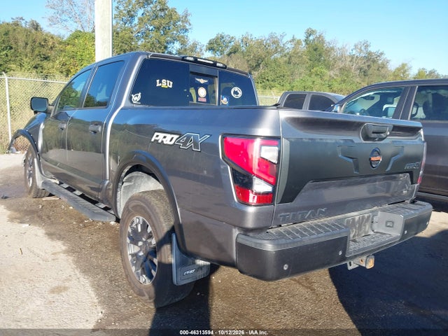 46313594 :رقم المزاد ، 1N6AA1ED8MN517474 vin ، 2021 Nissan Titan Pro-4x 4x4 مزاد بيع