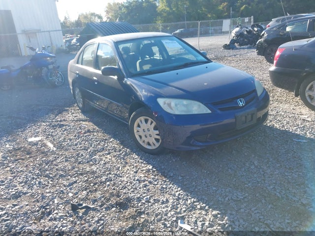 2004 Honda Civic Lx მანქანა იყიდება აუქციონზე, vin: 2HGES16584H536884, აუქციონის ნომერი: 46313626