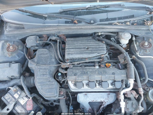 2004 Honda Civic Lx მანქანა იყიდება აუქციონზე, vin: 2HGES16584H536884, აუქციონის ნომერი: 46313626