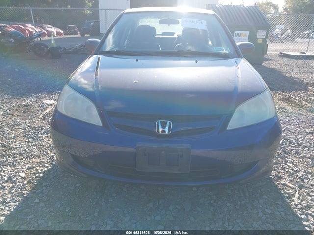 2004 Honda Civic Lx მანქანა იყიდება აუქციონზე, vin: 2HGES16584H536884, აუქციონის ნომერი: 46313626