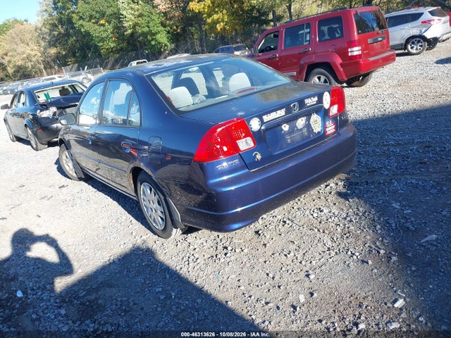 2004 Honda Civic Lx მანქანა იყიდება აუქციონზე, vin: 2HGES16584H536884, აუქციონის ნომერი: 46313626