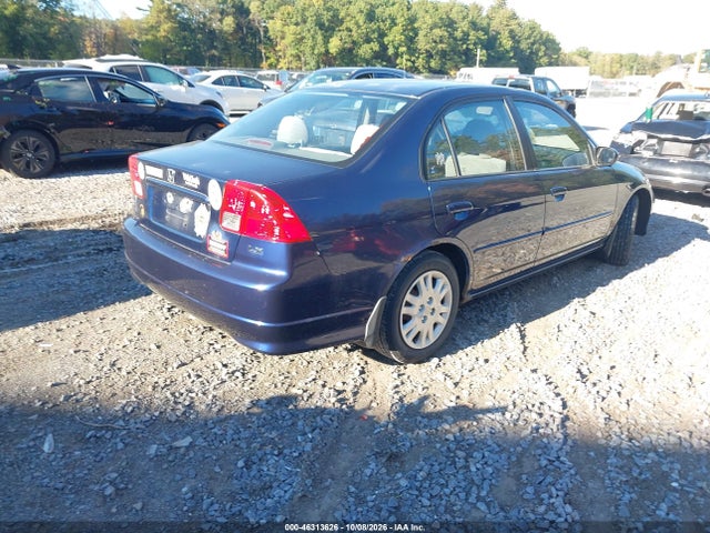 2004 Honda Civic Lx მანქანა იყიდება აუქციონზე, vin: 2HGES16584H536884, აუქციონის ნომერი: 46313626