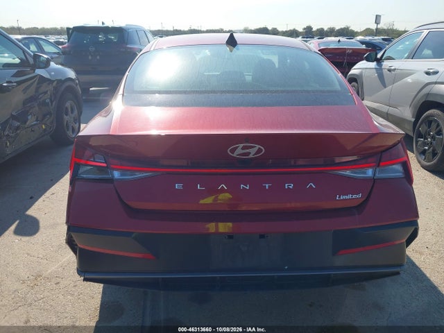 2025 Hyundai Elantra Limited მანქანა იყიდება აუქციონზე, vin: KMHLP4DGXSU992565, აუქციონის ნომერი: 46313660