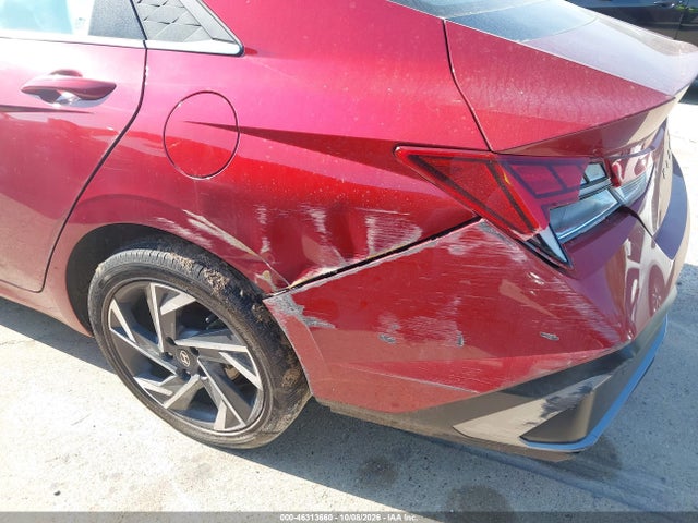 2025 Hyundai Elantra Limited მანქანა იყიდება აუქციონზე, vin: KMHLP4DGXSU992565, აუქციონის ნომერი: 46313660