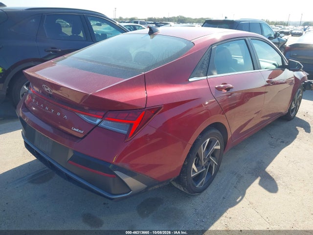 2025 Hyundai Elantra Limited მანქანა იყიდება აუქციონზე, vin: KMHLP4DGXSU992565, აუქციონის ნომერი: 46313660