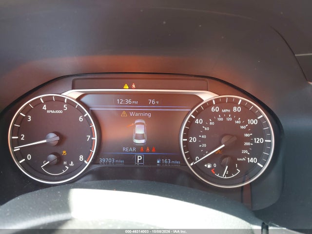 2025 Nissan Altima Sv Fwd მანქანა იყიდება აუქციონზე, vin: 1N4BL4DV9SN367004, აუქციონის ნომერი: 46314003