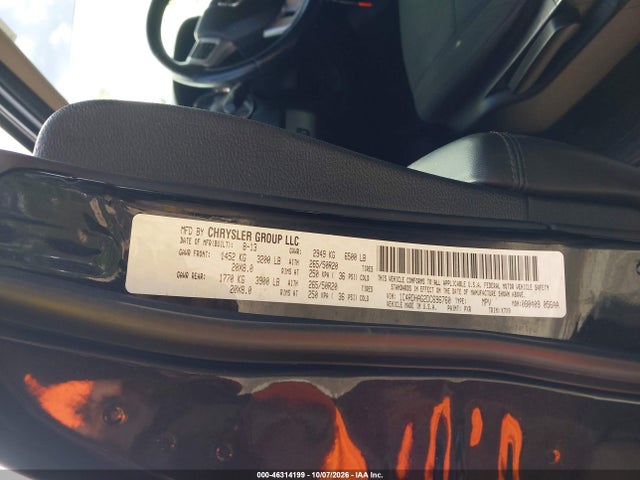 2013 Dodge Durango Sxt მანქანა იყიდება აუქციონზე, vin: 1C4RDHAG2DC696760, აუქციონის ნომერი: 46314199