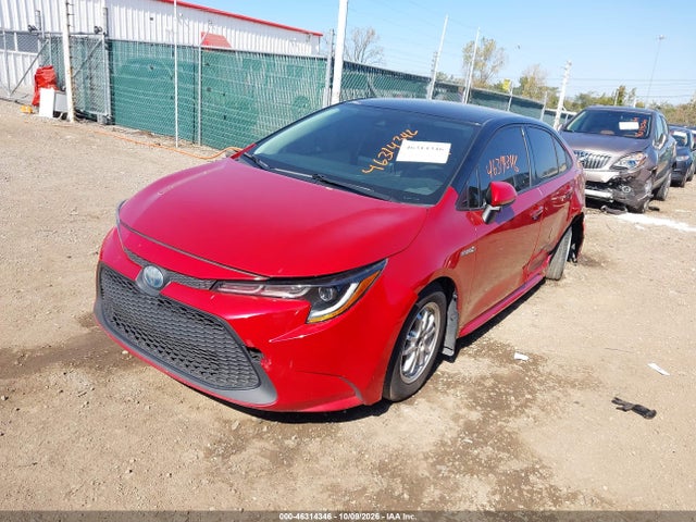 Aukcja sprzedaży 2020 Toyota Corolla Hybrid Le, vin: JTDEBRBE8LJ004700, numer aukcji: 46314346
