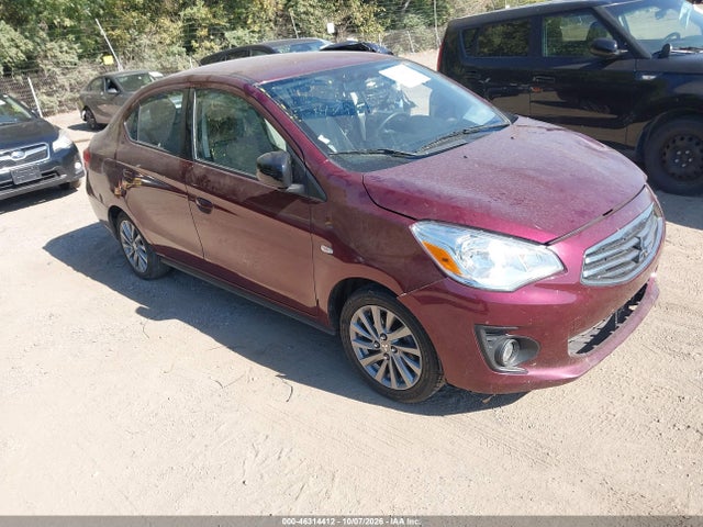 Aukcja sprzedaży 2019 Mitsubishi Mirage G4 Es, vin: ML32F3FJ7KHF14785, numer aukcji: 46314412