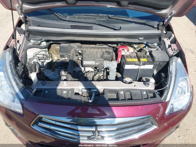 46314412 :رقم المزاد ، ML32F3FJ7KHF14785 vin ، 2019 Mitsubishi Mirage G4 Es مزاد بيع