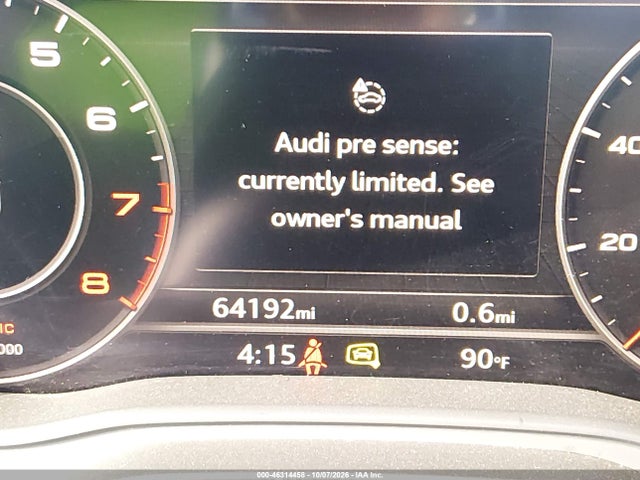 46314458 :رقم المزاد ، WA1CNAFY5K2094766 vin ، 2019 Audi Q5 45 Premium مزاد بيع