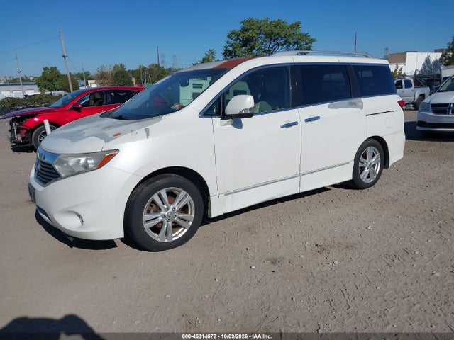 2011 Nissan Quest Sl მანქანა იყიდება აუქციონზე, vin: JN8AE2KP5B9005550, აუქციონის ნომერი: 46314672