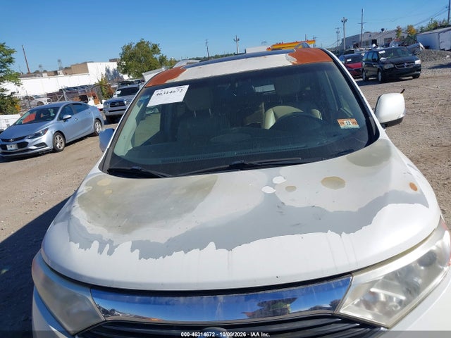 2011 Nissan Quest Sl მანქანა იყიდება აუქციონზე, vin: JN8AE2KP5B9005550, აუქციონის ნომერი: 46314672