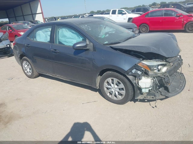 46314683 :رقم المزاد ، 2T1BPRHEXGC520537 vin ، 2016 Toyota Corolla Le Eco مزاد بيع