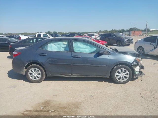 46314683 :رقم المزاد ، 2T1BPRHEXGC520537 vin ، 2016 Toyota Corolla Le Eco مزاد بيع