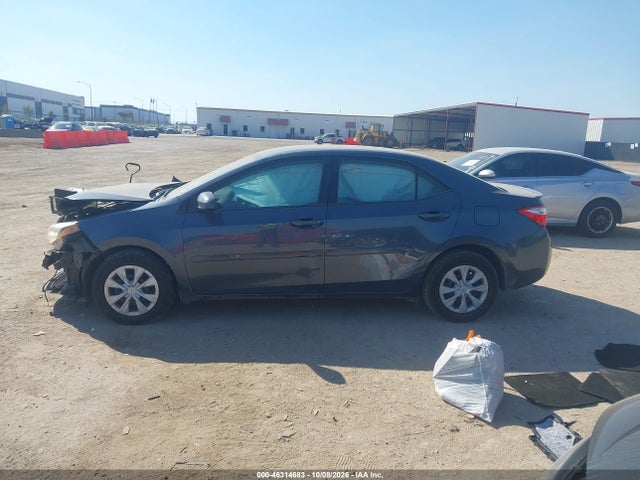 46314683 :رقم المزاد ، 2T1BPRHEXGC520537 vin ، 2016 Toyota Corolla Le Eco مزاد بيع
