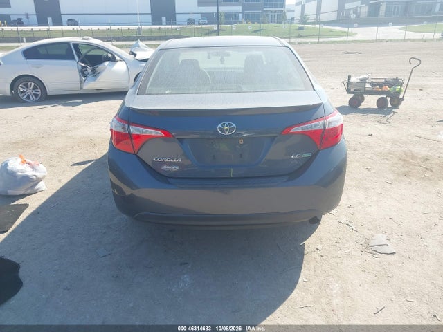 46314683 :رقم المزاد ، 2T1BPRHEXGC520537 vin ، 2016 Toyota Corolla Le Eco مزاد بيع
