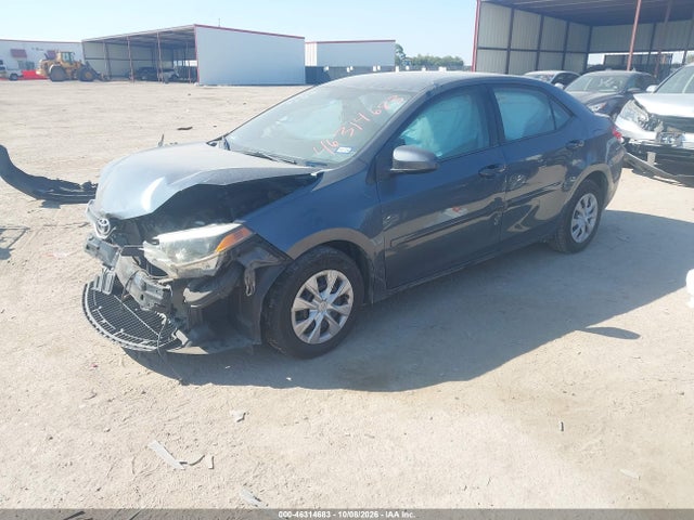 46314683 :رقم المزاد ، 2T1BPRHEXGC520537 vin ، 2016 Toyota Corolla Le Eco مزاد بيع
