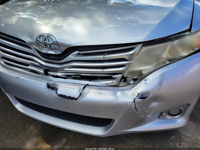 2010 Toyota Venza Base V6 მანქანა იყიდება აუქციონზე, vin: 4T3ZK3BB1AU020708, აუქციონის ნომერი: 46314755