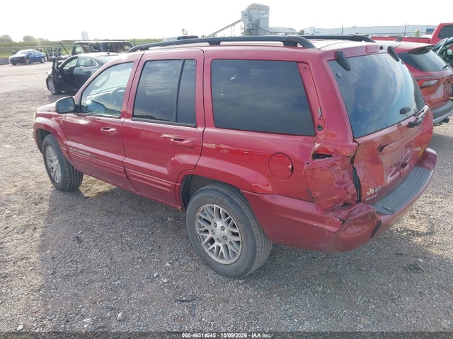 Продаж на аукціоні авто 2004 Jeep Grand Cherokee Limited, vin: 1J4GW58N54C324344, номер лоту: 46314945