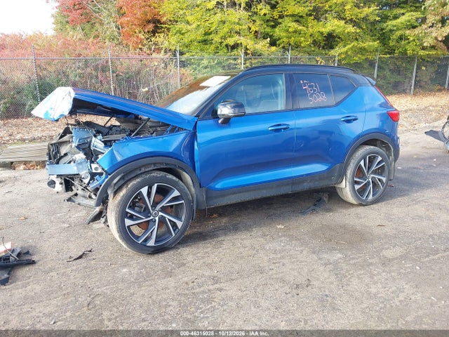 46315028 :رقم المزاد ، YV4162UM9M2616573 vin ، 2021 Volvo Xc40 T5 R-design مزاد بيع