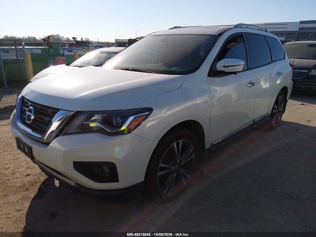 46315045 :رقم المزاد ، 5N1DR2MM4HC633381 vin ، 2017 Nissan Pathfinder Platinum مزاد بيع