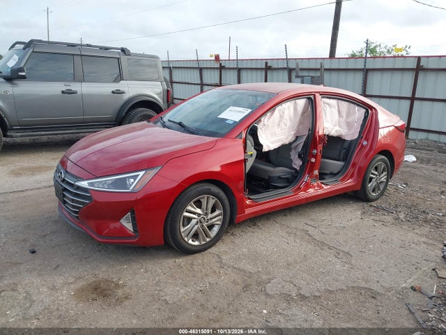 Aukcja sprzedaży 2019 Hyundai Elantra Sel, vin: 5NPD84LF2KH409494, numer aukcji: 46315091