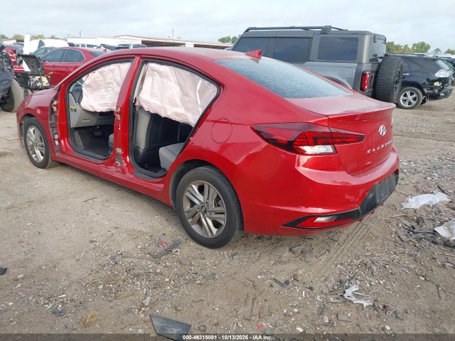 Aukcja sprzedaży 2019 Hyundai Elantra Sel, vin: 5NPD84LF2KH409494, numer aukcji: 46315091
