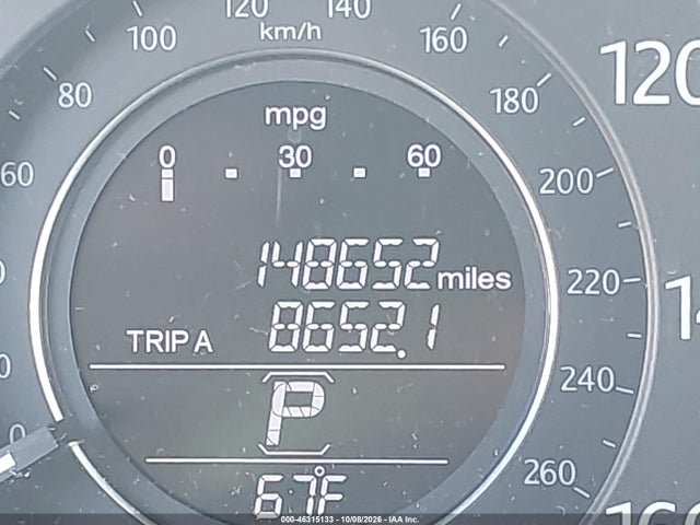 46315133 :رقم المزاد ، 1HGCR2F81FA086001 vin ، 2015 Honda Accord Ex-l مزاد بيع