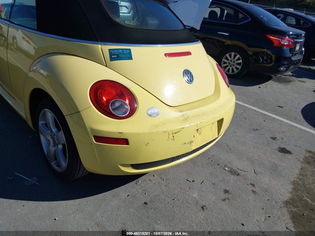 2007 Volkswagen New Beetle 2.5 მანქანა იყიდება აუქციონზე, vin: 3VWSG31Y37M400875, აუქციონის ნომერი: 46315201
