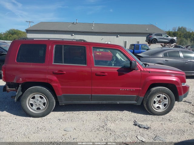 Продаж на аукціоні авто 2014 Jeep Patriot Sport, vin: 1C4NJPBA8ED593382, номер лоту: 46315298