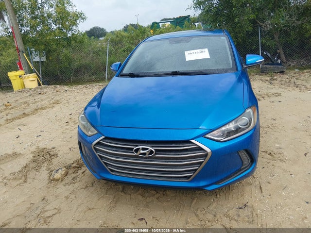 2017 Hyundai Elantra Limited მანქანა იყიდება აუქციონზე, vin: KMHD84LF2HU283406, აუქციონის ნომერი: 46315405