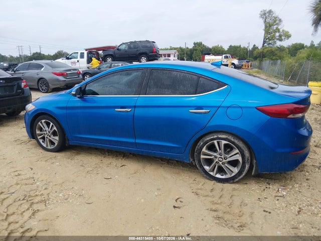 2017 Hyundai Elantra Limited მანქანა იყიდება აუქციონზე, vin: KMHD84LF2HU283406, აუქციონის ნომერი: 46315405