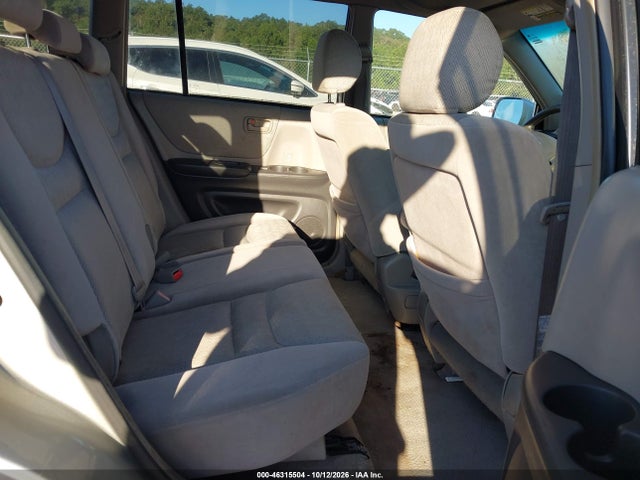 Auction sale of the 2001 Toyota Highlander V6, vin: JTEGF21A510022735, lot number: 46315504