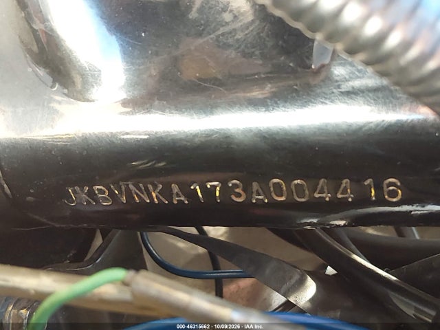 2003 Kawasaki Vn1600 A1 მანქანა იყიდება აუქციონზე, vin: JKBVNKA173A004416, აუქციონის ნომერი: 46315662