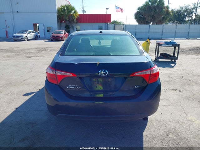 Auction sale of the 2017 Toyota Corolla Le, vin: 2T1BURHE4HC828183, lot number: 46315671